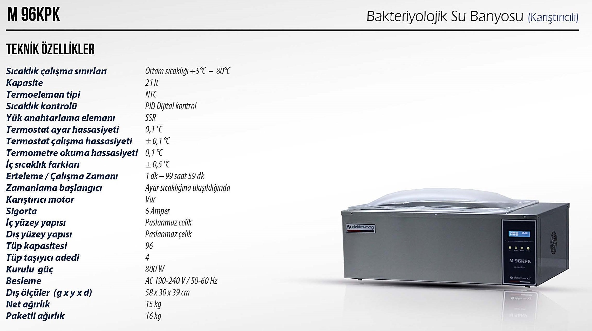 M96KPK su banyosu